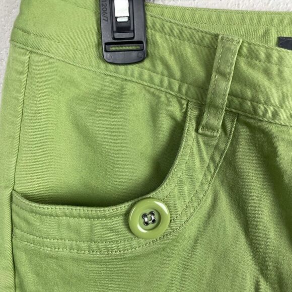 Liz Claiborne Green Audra Jeans Size 10 EUC - Picture 3 of 8